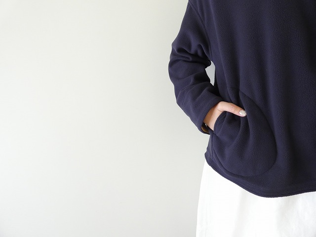 快晴堂(かいせいどう) HAYATE 軽く暖かいフリースのアウター　ステッチ沢山羽織りシャツの商品画像8