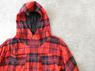 LAITERIE(レイトリー) シャーリング起毛チェックアノラックの商品画像24