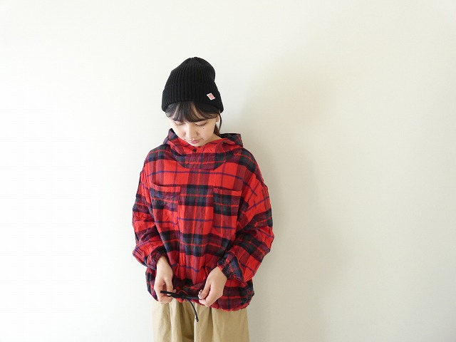 LAITERIE(レイトリー) シャーリング起毛チェックアノラックの商品画像5