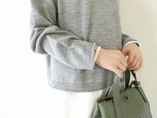 mao made(マオメイド) ちらり配色ポケット付ワイドプルオーバーの商品画像19