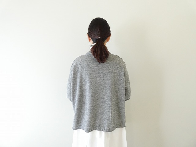 mao made(マオメイド) ちらり配色ポケット付ワイドプルオーバーの商品画像5