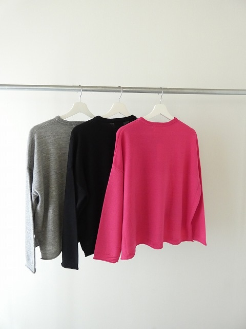 mao made(マオメイド) ちらり配色ポケット付ワイドプルオーバーの商品画像7