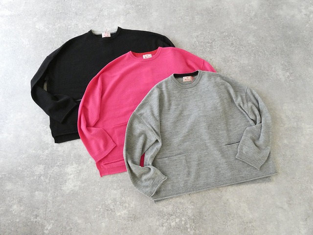 mao made(マオメイド) ちらり配色ポケット付ワイドプルオーバーの商品画像8