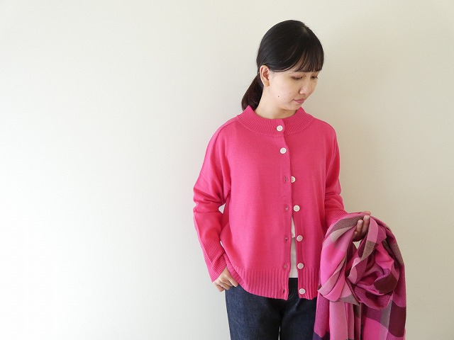 mao made(マオメイド) メリノウール100%シリーズ いつものSTANDARDカーディガンの商品画像1