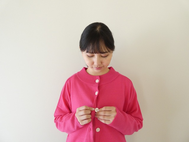 mao made(マオメイド) メリノウール100%シリーズ いつものSTANDARDカーディガンの商品画像4