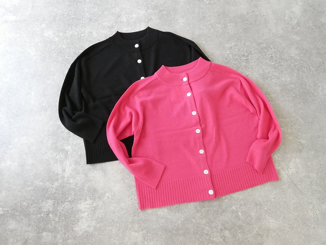 mao made(マオメイド) メリノウール100%シリーズ いつものSTANDARDカーディガンの商品画像8