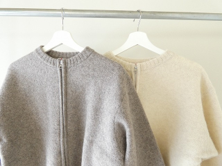 mao made(マオメイド) ダブルジップクルーネックブルゾンの商品画像16