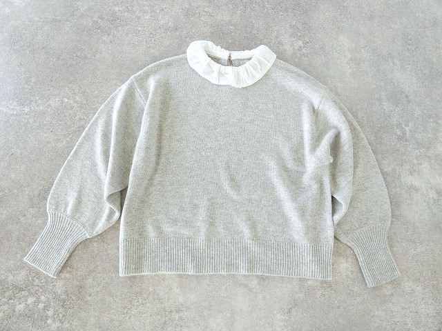 mao made(マオメイド) プチフリル衿付きプルオーバーの商品画像11