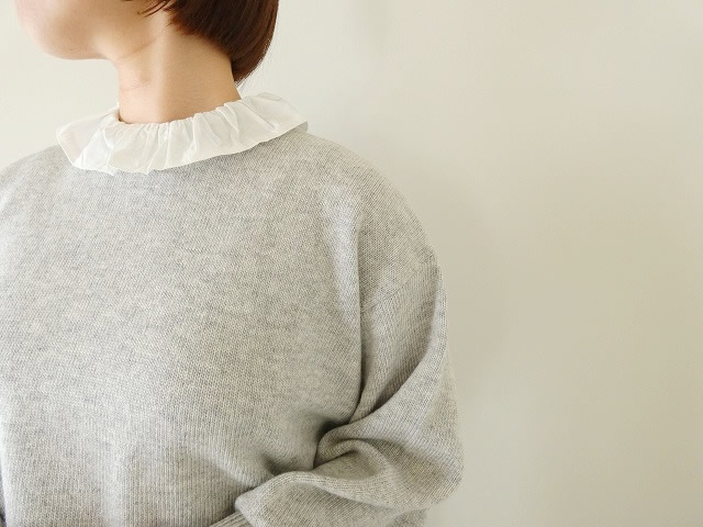 mao made(マオメイド) プチフリル衿付きプルオーバーの商品画像3