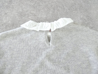 mao made(マオメイド) プチフリル衿付きプルオーバーの商品画像30