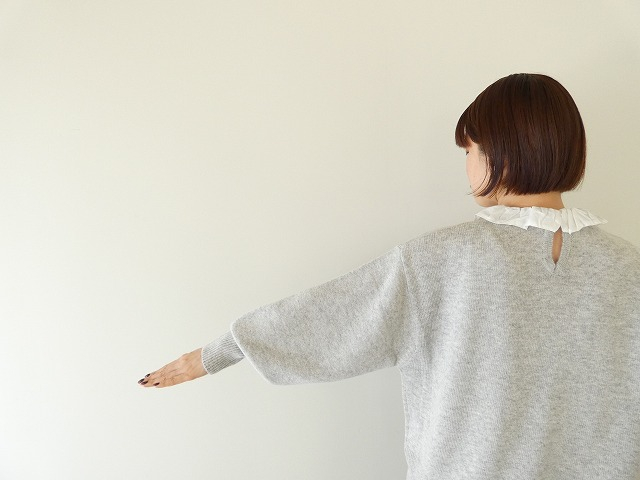 mao made(マオメイド) プチフリル衿付きプルオーバーの商品画像6