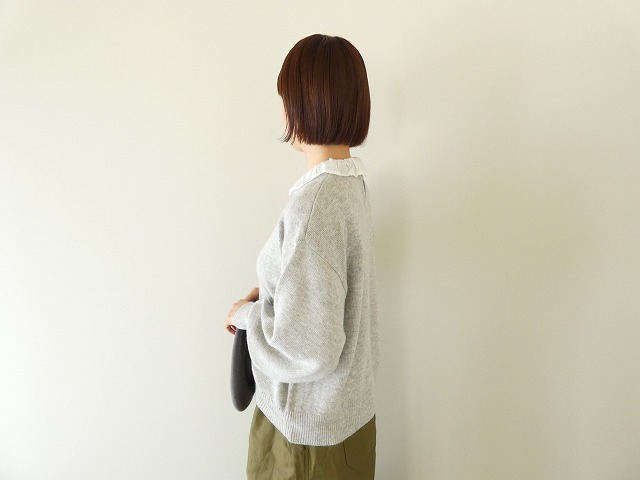 mao made(マオメイド) プチフリル衿付きプルオーバーの商品画像8