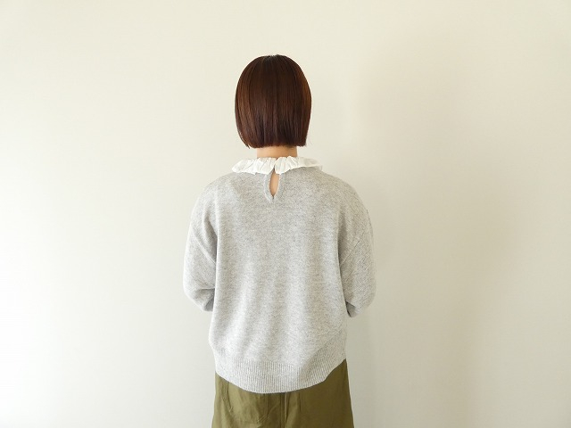 mao made(マオメイド) プチフリル衿付きプルオーバーの商品画像9