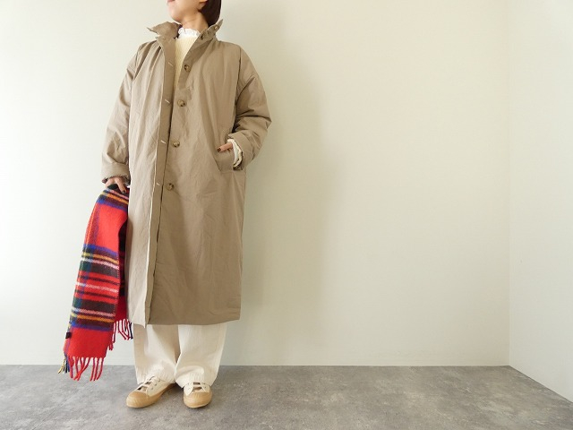 mao made(マオメイド) NEW STANDARD ロング丈ステンカラーコートの商品画像2