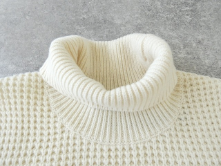 mizuiro ind(ミズイロインド) ワッフルハイネックベストの商品画像30