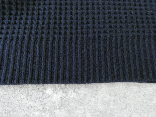 mizuiro ind(ミズイロインド) ワッフルハイネックベストの商品画像47