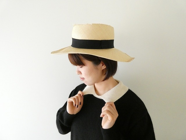 mizuiro ind(ミズイロインド) 衿付きハイゲージプルオーバーの商品画像1