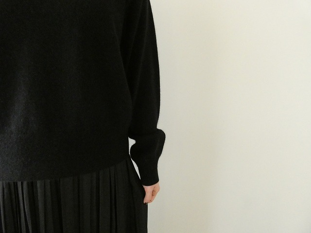 mizuiro ind(ミズイロインド) 衿付きハイゲージプルオーバーの商品画像4