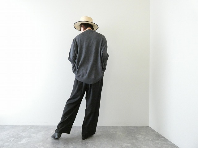 mizuiro ind(ミズイロインド) コクーンリブスリーブプルオーバーの商品画像1