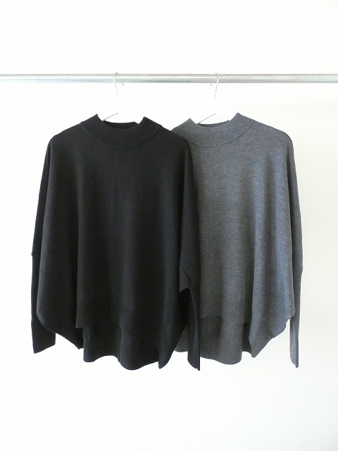 mizuiro ind(ミズイロインド) コクーンリブスリーブプルオーバーの商品画像10