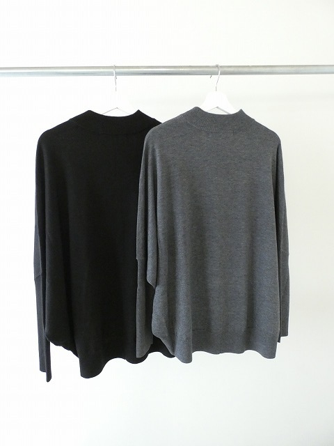 mizuiro ind(ミズイロインド) コクーンリブスリーブプルオーバーの商品画像11