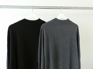 mizuiro ind(ミズイロインド) コクーンリブスリーブプルオーバーの商品画像18