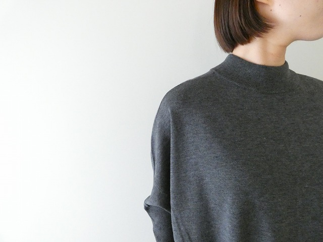 mizuiro ind(ミズイロインド) コクーンリブスリーブプルオーバーの商品画像2