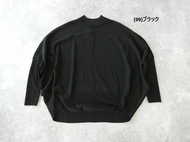 mizuiro ind(ミズイロインド) コクーンリブスリーブプルオーバーの商品画像28