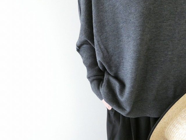 mizuiro ind(ミズイロインド) コクーンリブスリーブプルオーバーの商品画像4