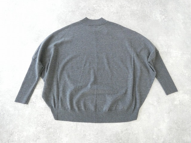mizuiro ind(ミズイロインド) コクーンリブスリーブプルオーバーの商品画像43