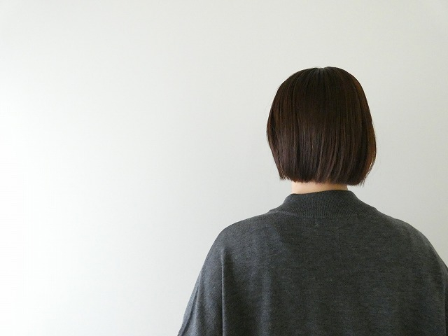 mizuiro ind(ミズイロインド) コクーンリブスリーブプルオーバーの商品画像5