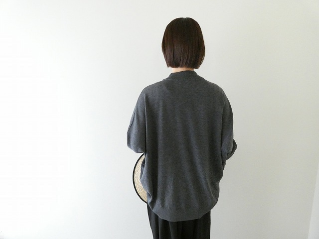 mizuiro ind(ミズイロインド) コクーンリブスリーブプルオーバーの商品画像9