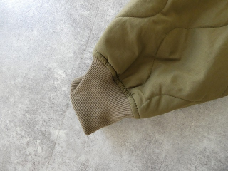 prit(プリット) ナイロンタッサーオニオンキルト　ZIPショートブルゾンの商品画像19