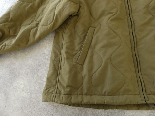 prit(プリット) ナイロンタッサーオニオンキルト　ZIPショートブルゾンの商品画像20