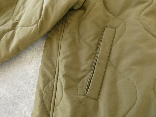 prit(プリット) ナイロンタッサーオニオンキルト　ZIPショートブルゾンの商品画像21