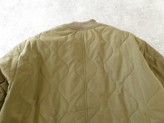 prit(プリット) ナイロンタッサーオニオンキルト　ZIPショートブルゾンの商品画像24