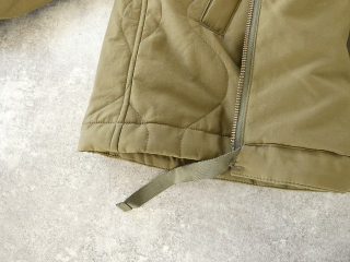 prit(プリット) ナイロンタッサーオニオンキルト　ZIPショートブルゾンの商品画像25