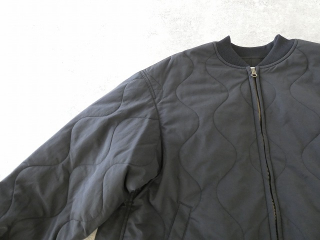 prit(プリット) ナイロンタッサーオニオンキルト　ZIPショートブルゾンの商品画像30