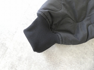 prit(プリット) ナイロンタッサーオニオンキルト　ZIPショートブルゾンの商品画像32