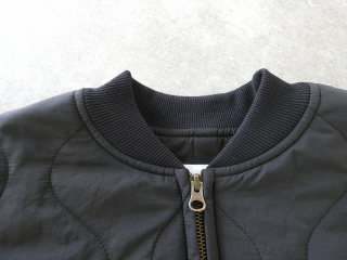 prit(プリット) ナイロンタッサーオニオンキルト　ZIPショートブルゾンの商品画像35