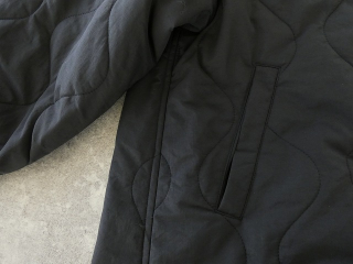 prit(プリット) ナイロンタッサーオニオンキルト　ZIPショートブルゾンの商品画像38