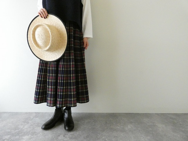 PK タータン起毛プリーツスカートの商品画像5