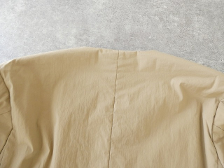 RINEN(リネン) 綿ナイロンタイプライター(中綿ボンディング) ノーカラージャケットの商品画像35