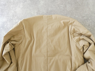 RINEN(リネン) 綿ナイロンタイプライター(中綿ボンディング) ノーカラージャケットの商品画像36