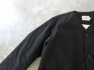 RINEN(リネン) 綿ナイロンタイプライター(中綿ボンディング) ノーカラージャケットの商品画像45