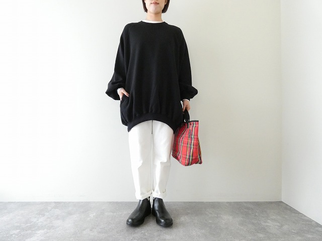 sabbatum(サバタム) ソフトモダンBIG裏毛ラグランプルオーバーの商品画像2