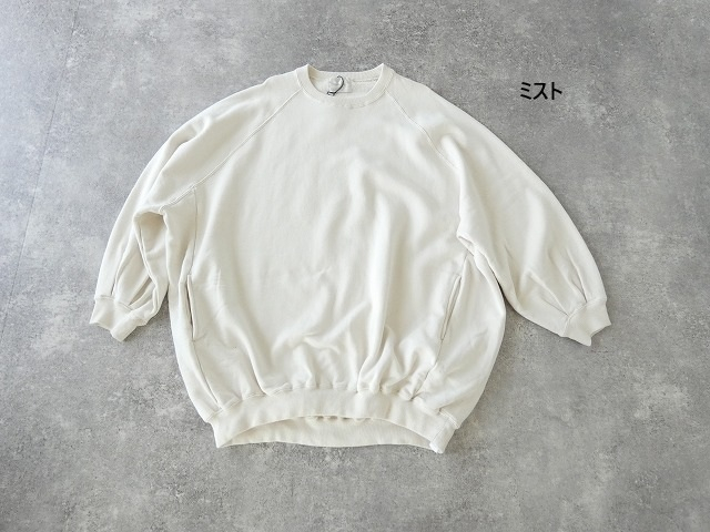 sabbatum(サバタム) ソフトモダンBIG裏毛ラグランプルオーバーの商品画像28