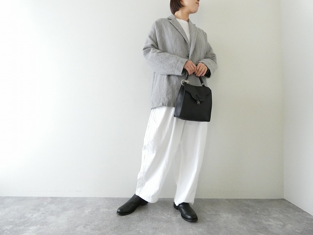 TRAVAIL MANUEL(トラバイユマニュアル) ウールリネンミルドラスティックジャケットの商品画像1