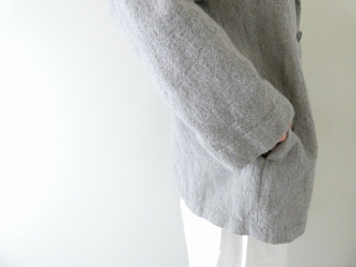 TRAVAIL MANUEL(トラバイユマニュアル) ウールリネンミルドラスティックジャケットの商品画像23