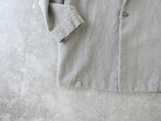 TRAVAIL MANUEL(トラバイユマニュアル) ウールリネンミルドラスティックジャケットの商品画像27